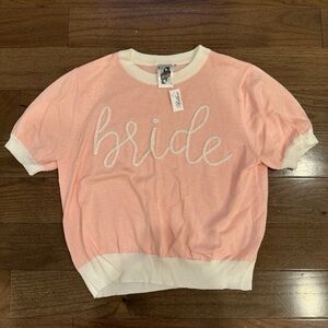 Bride sweater NWT